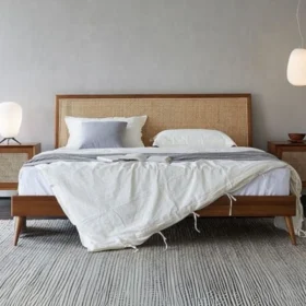 Giường gỗ tự nhiên Myras 03