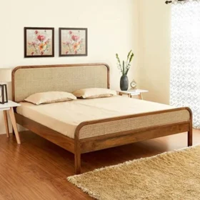 Giường gỗ tự nhiên Myras 04