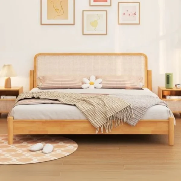 Giường gỗ tự nhiên Myras 05