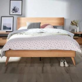 Giường gỗ tự nhiên Nemos