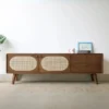 Kệ tivi gỗ tự nhiên Minae