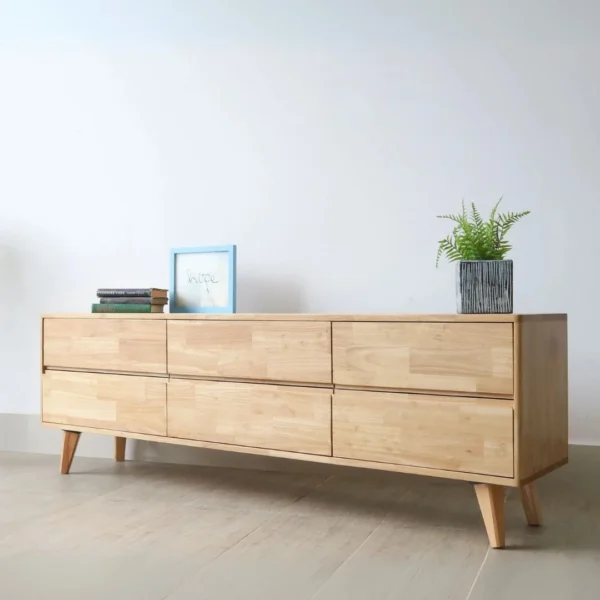 Kệ tivi gỗ tự nhiên Nemos (5)