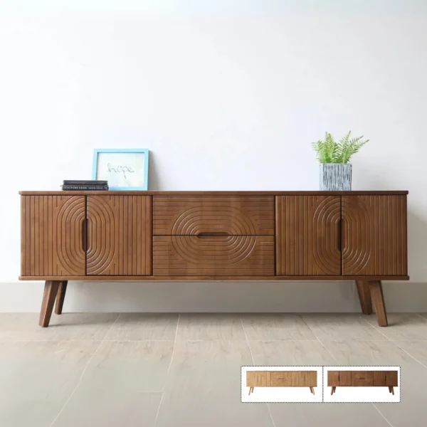 Kệ tivi gỗ tự nhiên Noras