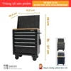 Tu dung do co khi CSPS 76cm – 05 hoc keo kem vach pegboard Nang ha 2