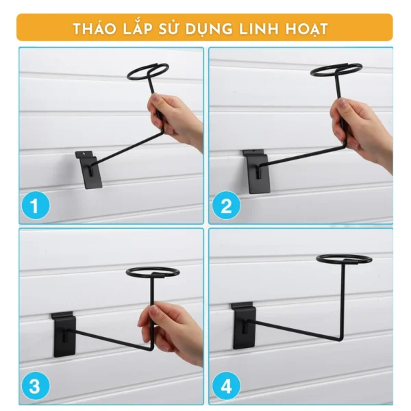 Gia trung bay non cai Slatwall 4