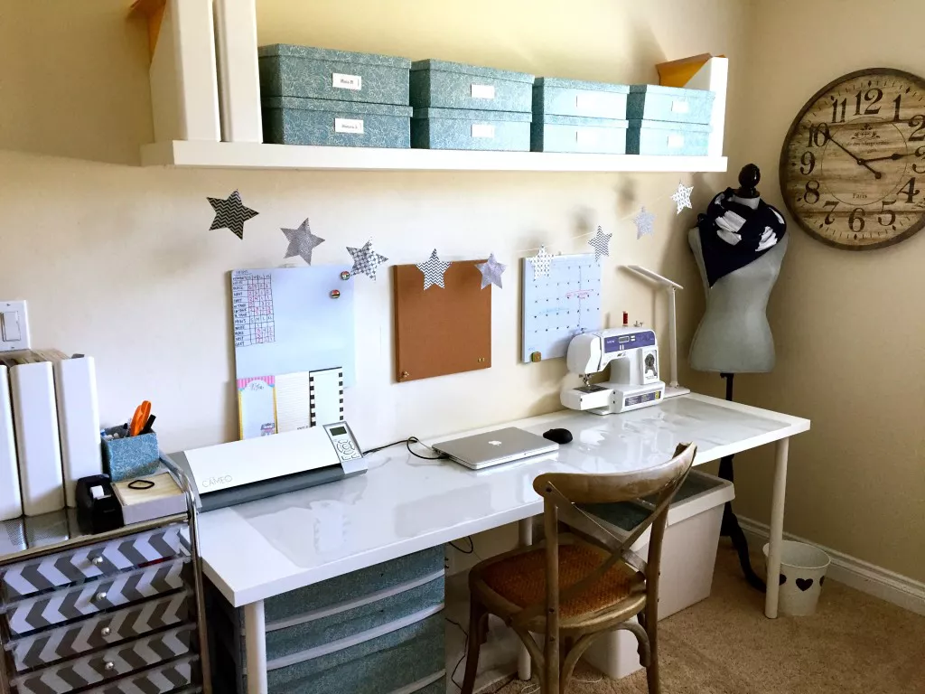 23 y tuong nang cap ban lam viec tu o ikea cho goc lam viec gon ep SMLIFE 18 Image