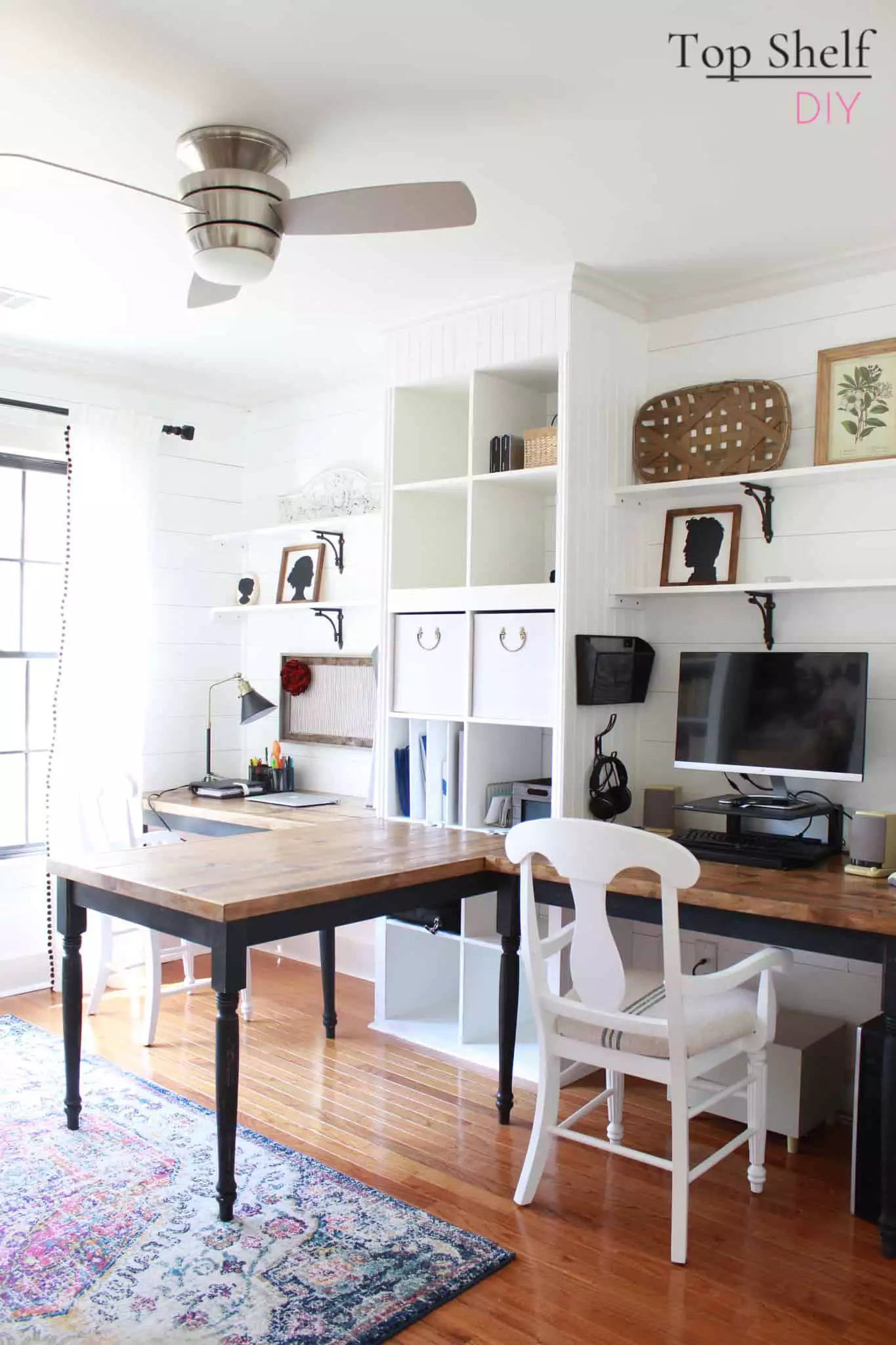 23 y tuong nang cap ban lam viec tu o ikea cho goc lam viec gon ep SMLIFE 9 Image