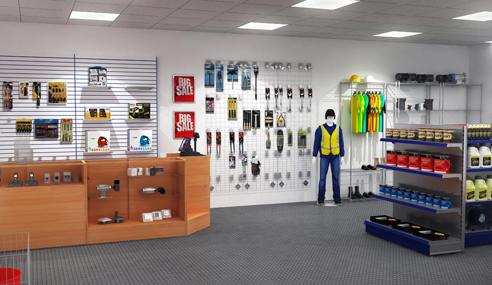 trade counter thiet ke quay giao dich hieu qua luong lay hang nhanh trung bay ro rang SMLIFE 2