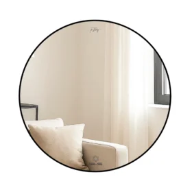 Gương soi hình tròn viền nhôm xước GLS D60cm nhiều màu BEGON