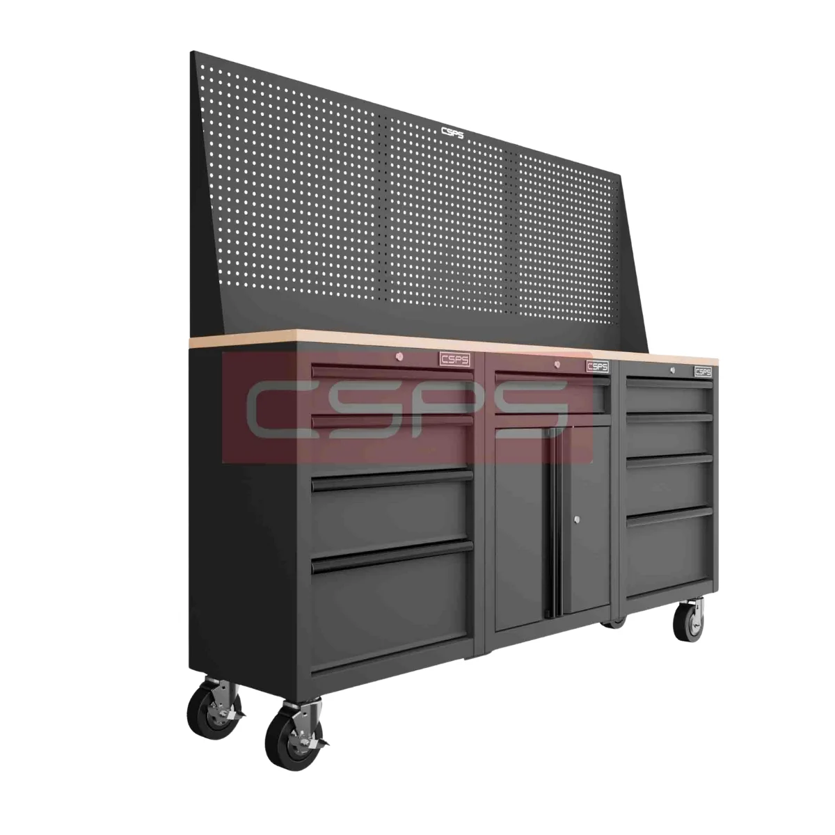 Ban nguoi co khi CSPS 183cm 3 tu 9 hoc keo kem vach pegboard 11 Ban nguoi co khi CSPS 183cm 3 tu 9 hoc keo kem vach pegboard 11