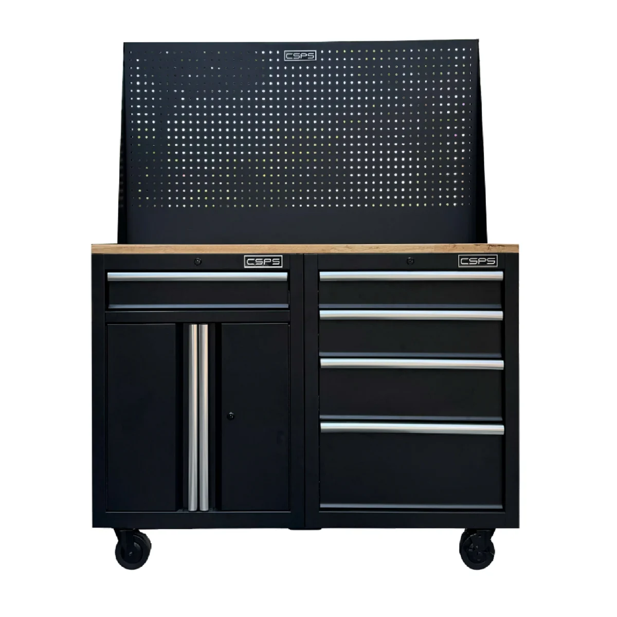 Ban nguoi gia cong co khi CSPS 122cm 2 tu 4 hoc 11 Bàn nguội gia công cơ khí CSPS 122cm, 2 tủ 5 hộc kéo - Ảnh 14