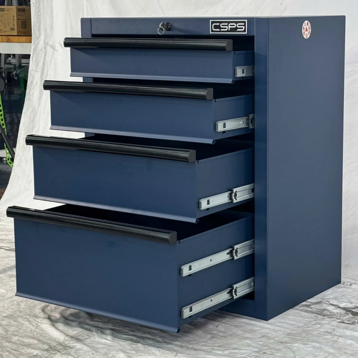 Tu do nghe sua chua o to CSPS 61cm mau xanh – 04 hoc keo 16 Tủ đồ nghề sửa chữa ô tô CSPS 61cm - 04 hộc kéo - Ảnh 20