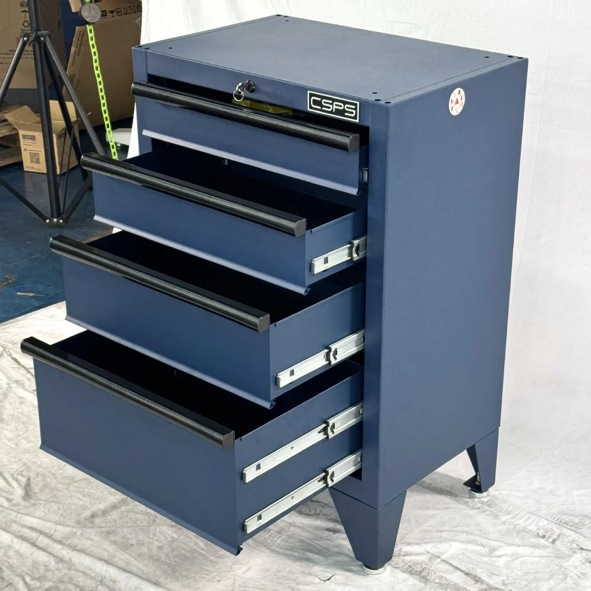 Tu do nghe sua chua o to CSPS 61cm mau xanh – 04 hoc keo 9 Tủ đồ nghề sửa chữa ô tô CSPS 61cm - 04 hộc kéo - Ảnh 27