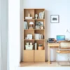 Ke sach go Minimalist don gian Blunne Kệ sách gỗ Minimalist đơn giản Blunne
