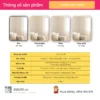 Guong chu nhat vien nhom GLS 50x70cm nhieu mau ZINN 2 Gương chữ nhật viền nhôm GLS 50x70cm nhiều màu ZINN - Ảnh 2