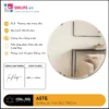 Guong soi hinh tron GLS D60cm ASTE Guong soi hinh tron GLS D60cm ASTE