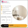 Guong soi hinh tron GLS D60cm PANSY Guong soi hinh tron GLS D60cm PANSY