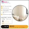 Guong soi hinh tron vien nhom xuoc GLS D60cm nhieu mau BEGON Guong soi hinh tron vien nhom xuoc GLS D60cm nhieu mau BEGON