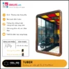Guong soi vien go GLS 50x70cm TUBER Guong soi vien go GLS 50x70cm TUBER