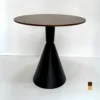 Ban cafe tron mat MDF phu veneer chan thep FIRA 7 Bàn cafe tròn mặt MDF phủ veneer chân thép FIRA - Ảnh 7
