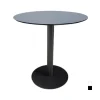 Ban cafe tron mat MDF son chan thep COZY 1 Bàn cafe tròn mặt MDF sơn chân thép COZY - Ảnh 4