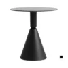 Ban cafe tron mat MDF son chan thep ENZO 4 Bàn cafe tròn mặt MDF sơn chân thép ENZO - Ảnh 4
