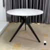 Ban cafe tron mat da chan thep JADE 3 Bàn cafe tròn mặt đá chân thép JADE - Ảnh 6