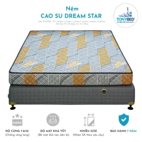 Nệm cao su tổng hợp Dream Star SPAN