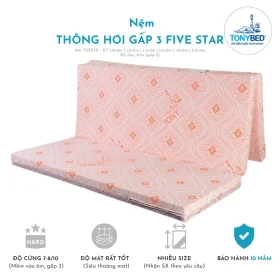 Nệm thông hơi Dream Star Gấp 3 HALO