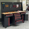 Ban nguoi co khi CSPS 183cm 3 tu 6 hoc keo 3 Bàn nguội cơ khí CSPS 183cm, 3 tủ 6 hộc kéo kèm vách Pegboard - Ảnh 57